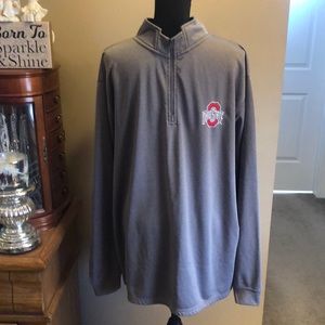 Ohio State Quarter Zip Pullover Top